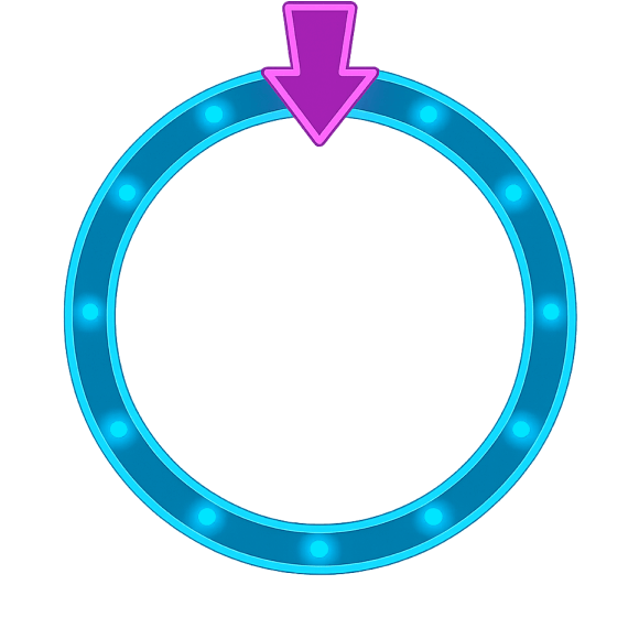 Decorative Casino Roulette Frame
